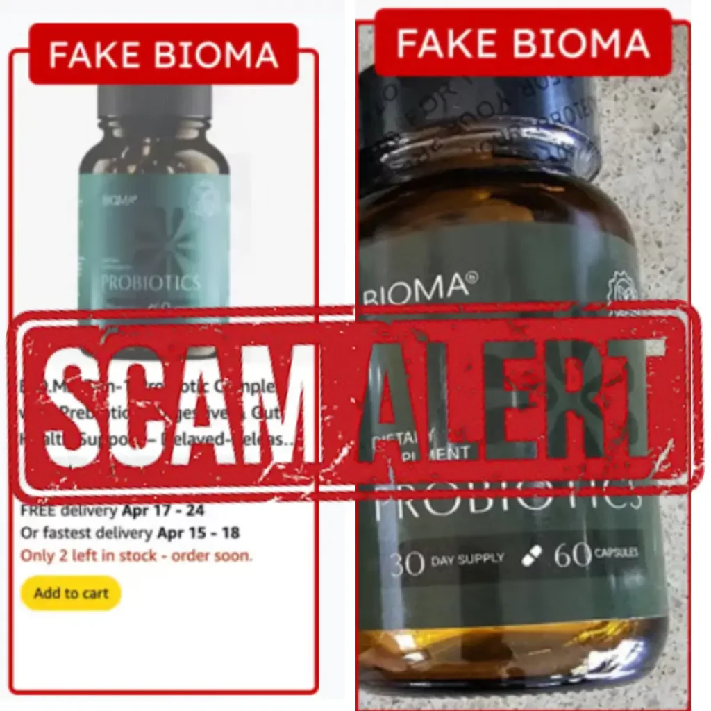 Bioma Probiotics scam